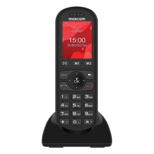Maxcom Comfort MM39D SE LTE Dual Sim Czarny - Telefony komórkowe - miniaturka - grafika 1