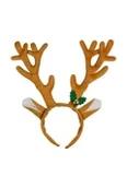 Stroje karnawałowe - ozdoba na głowę rogi renifera sm3582 - miniaturka - grafika 1