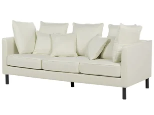 Sofa 3-osobowa tapicerowana złamana biel FENSTAD Lumarko! - Sofy i kanapy - miniaturka - grafika 4