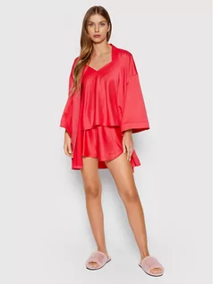 Piżamy damskie - Guess Piżama O2RX21 WO06A Czerwony Regular Fit - grafika 1