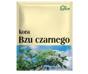 zioła sypkie BEZ CZARNY KORA suplement diety FLOS 25g - Zioła - miniaturka - grafika 1