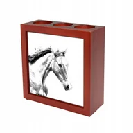 Przyborniki na biurko - Irish Sport Horse Stojak na długopisy, świecznik - miniaturka - grafika 1