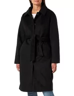 Płaszcze damskie - Bestseller A/S Damski płaszcz VMTRIBECA Long Duster Coat BOOS, czarny, L, Schwarz, L - miniaturka - grafika 1