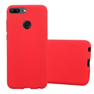 Etui i futerały do telefonów - Etui Pokrowiec Do Honor 9 LITE Obudowa w FROST CZERWONY TPU Silikon Case Cover Ochronny Plecki Cadorabo - miniaturka - grafika 1
