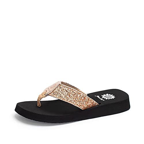 Yellow Box Feliks japonki damskie, złoto - różowy (Rosegold) - 42 EU