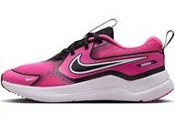 Buty dla dziewczynek - Nike Cosmic Runner buty do biegania po ulicy dla starszych dzieci, buty do biegania, laserowe fuksja/biało-czarne, rozmiar 38 EU - miniaturka - grafika 1