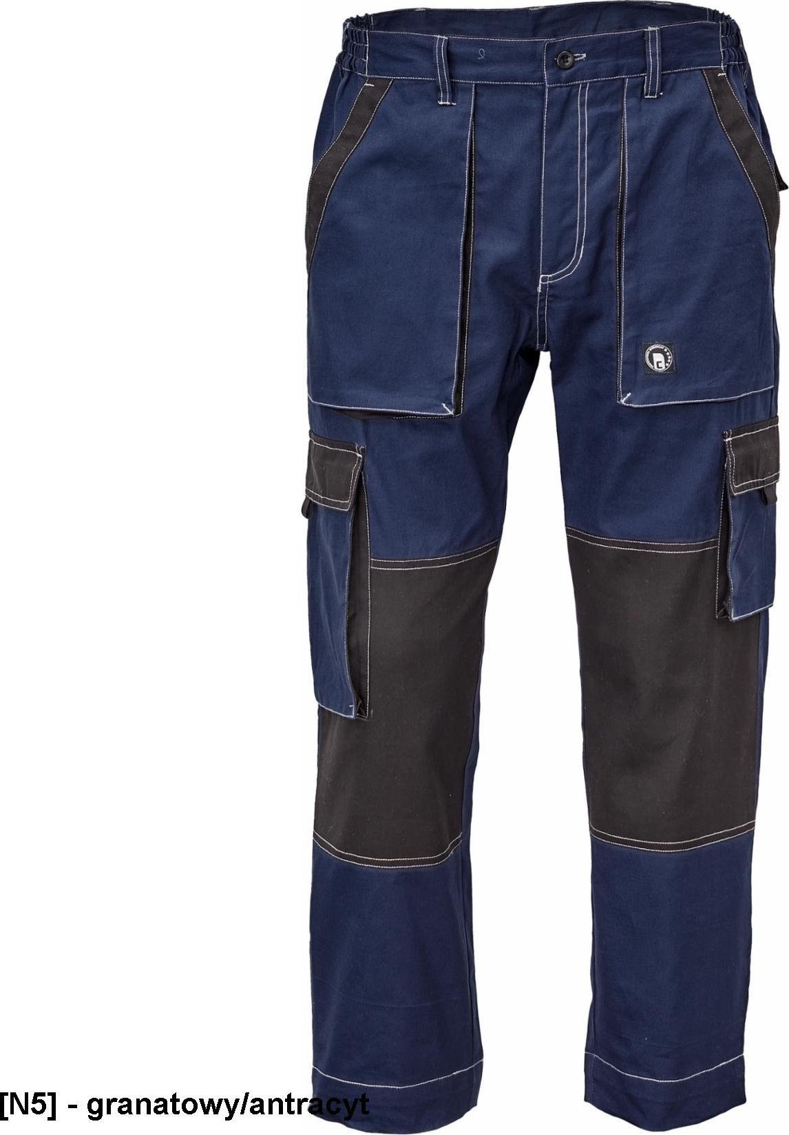 CERVA MAX SUMMER - spodnie - granatowy/antracyt 58