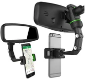 Uchwyty samochodowe do telefonów - Uchwyt Na Telefon Na Lusterko Wsteczne Do Auta 90 - miniaturka - grafika 1