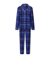 Piżamy damskie - Piżama damska Triumph Boyfriend PW 01 X Checks-36 - miniaturka - grafika 1