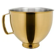 Akcesoria i części do robotów kuchennych - KitchenAid Inox dzieża 4,8L KitchenAid 5KSM5SSBRG złoty - miniaturka - grafika 1