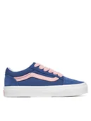 Buty dla dziewczynek - Vans Tenisówki Old Skool VN000CYV6V61 Niebieski - miniaturka - grafika 1