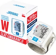 Ciśnieniomierze i akcesoria - NOVAMA White W Ciśnieniomierz nadgarstkowy TOW008911 - miniaturka - grafika 1