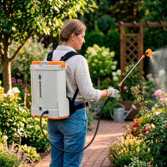 Springos Opryskiwacz elektryczny do roślin 16l