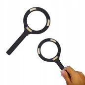 Mikroskopy i lupy - LUPA LED DO CZYTANIA 200 LUMENÓW 3x POWIĘKSZANIE TEKSTU OŚWIETLANA - miniaturka - grafika 1