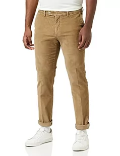Hackett London Męskie spodnie chinosy, szarobrązowe, 44 W/32 l - Spodenki męskie - miniaturka - grafika 1