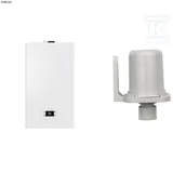 Piece i kotły grzewcze - Beretta Kocioł kondensacyjny dwufunkcyjny CIAO X 25C w zestawie z sondą temperatury zewnętrznej - miniaturka - grafika 1