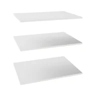 Meble modułowe i akcesoria - Półka prosta do korpusu 75.2 cm głębokość 45 cm białe 3 szt. - miniaturka - grafika 1