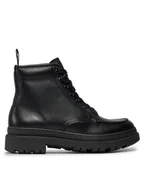 Botki męskie - Polo Ralph Lauren Kozaki 812913536001 Czarny - miniaturka - grafika 1