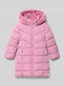 Kurtki i płaszcze dla dziewczynek - Płaszcz pikowany o kroju regular fit z podszewką z pluszu - miniaturka - grafika 1