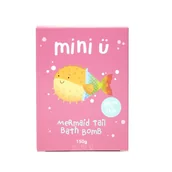Kosmetyki kąpielowe dla dzieci - Ogon Syreny - Kula Do Kąpieli Tworząca Kolorowy Wir -  150G - Mini U - miniaturka - grafika 1
