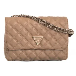 Torebka Giully 2 Cmprtmnt Cnvrtble Flp HWQG87 48200 Beige (GU618-b) Guess - Torebki damskie - miniaturka - grafika 1