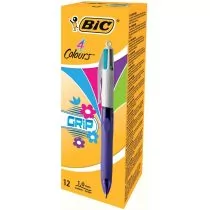BIC Długopis 4 Colours Grip Fashion (12szt) - Długopisy - miniaturka - grafika 2