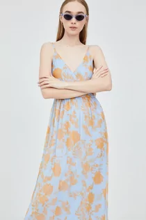 Sukienki - Vero Moda sukienka maxi rozkloszowana - grafika 1