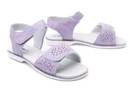 Buty dla dziewczynek - WOJTYŁKO 3S40221 lila, sandały dziecięce, rozmiary: 28-31 - Wojtyłko - miniaturka - grafika 1