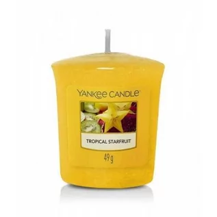 Świece - Yankee Candle, Świeca zapachowa Samplers Tropical Starfruit, 49 g - grafika 1
