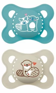 MAM BABY ORIGINAL PLANET LOVE SMOCZEK 2-6 MIESIĘCY 2SZT - Smoczki uspokajające - miniaturka - grafika 1