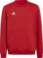 Bluzy damskie - Bluza dla dzieci adidas Entrada 22 Sweat Top czerwona H57473-176cm - miniaturka - grafika 1