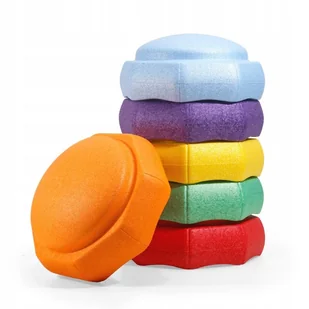 ZESTAW 6 KRĄŻKÓW KAMIENI SENSORYCZNYCH DO ZABAW RUCHOWYCH NAUKA RÓWNOWAGI - Zabawki sensoryczne ZESTAW 6 KRĄŻKÓW KAMIENI SENSORYCZNYCH DO ZABAW RUCHOWYCH NAUKA RÓWNOWAGI - Zabawki sensoryczne - miniaturka - grafika 1