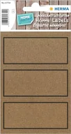 Etykiety do drukarek - HERMA 15754 Etykiety wielofunkcyjne, 4 arkusze, 82 x 36 mm, 3 sztuki w arkuszu, 12 naklejek, samoprzylepne, etykiety do gospodarstwa domowego do opisywania, matowe, czyste etykiety samoprzylepne z - miniaturka - grafika 1