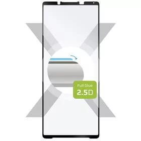 Szkło ochronne FIXED Full-Cover na Sony Xperia 1 V (FIXGFA-1149-BK) Czarne - Szkła hartowane na telefon - miniaturka - grafika 1