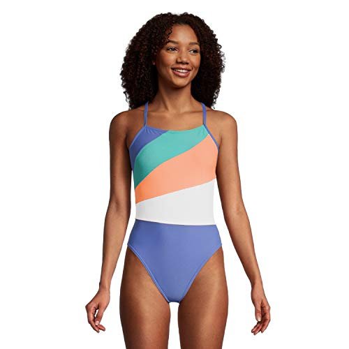 Speedo Damski strój kąpielowy jednoczęściowy Endurance+ Y-Back Radiing Baja Blue 32
