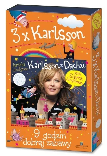 Jung-off-ska Astrid Lindgren 3 x Karlsson. Audiobook