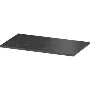 Cersanit Larga blat 80 czarny marmur S932-058 - Blaty meblowe i parapety okienne - miniaturka - grafika 1