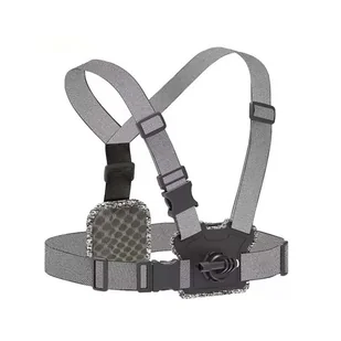 Opaska na klatkę piersiową Telesin z dwoma mocowaniami na kamery sportowe (GP-CGP-T06) Telesin - Selfie stick - miniaturka - grafika 1
