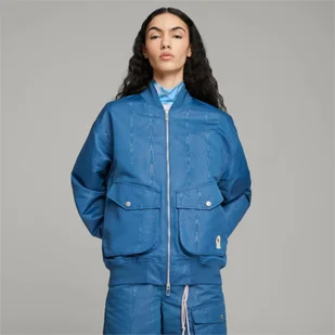 Kurtka męska Puma X PALOMO LIGHTWEIGHT niebieska 53879778 - Kurtki męskie - miniaturka - grafika 1