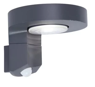 Lutec DISO LED 2W bateria solarna, czujnik ruchu PIR IP44 4000K Kinkiet zewnętrzny 6906702335 - Lampy ogrodowe - miniaturka - grafika 1