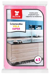 Kuchcik Ściereczka Antybakteryjna 3 Sztuki - Ściereczki, gąbki, czyściki - miniaturka - grafika 1