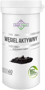 WĘGIEL AKTYWNY 300mg 60 KAPSUŁEK - SOUL FARM 5902706731576 - Suplementy naturalne - miniaturka - grafika 3