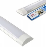 Lampy sufitowe - Lampa Led 120cm Natynkowa Panel Oprawa Świetlówka 6500K - miniaturka - grafika 1