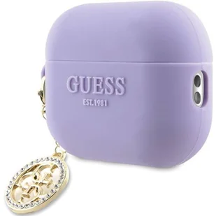 Guess GUAP23DSLGHDU AirPods Pro 2 cover purpurowy/purple 3D Rubber 4G Diamond Charm - Akcesoria do słuchawek - miniaturka - grafika 8