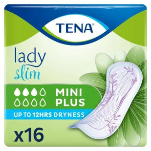 SCA Tena SCA HYGIENE Podpaski specjalistyczne Lady Slim Mini Plus 16 sztuk - Pieluchy dla dorosłych - miniaturka - grafika 2