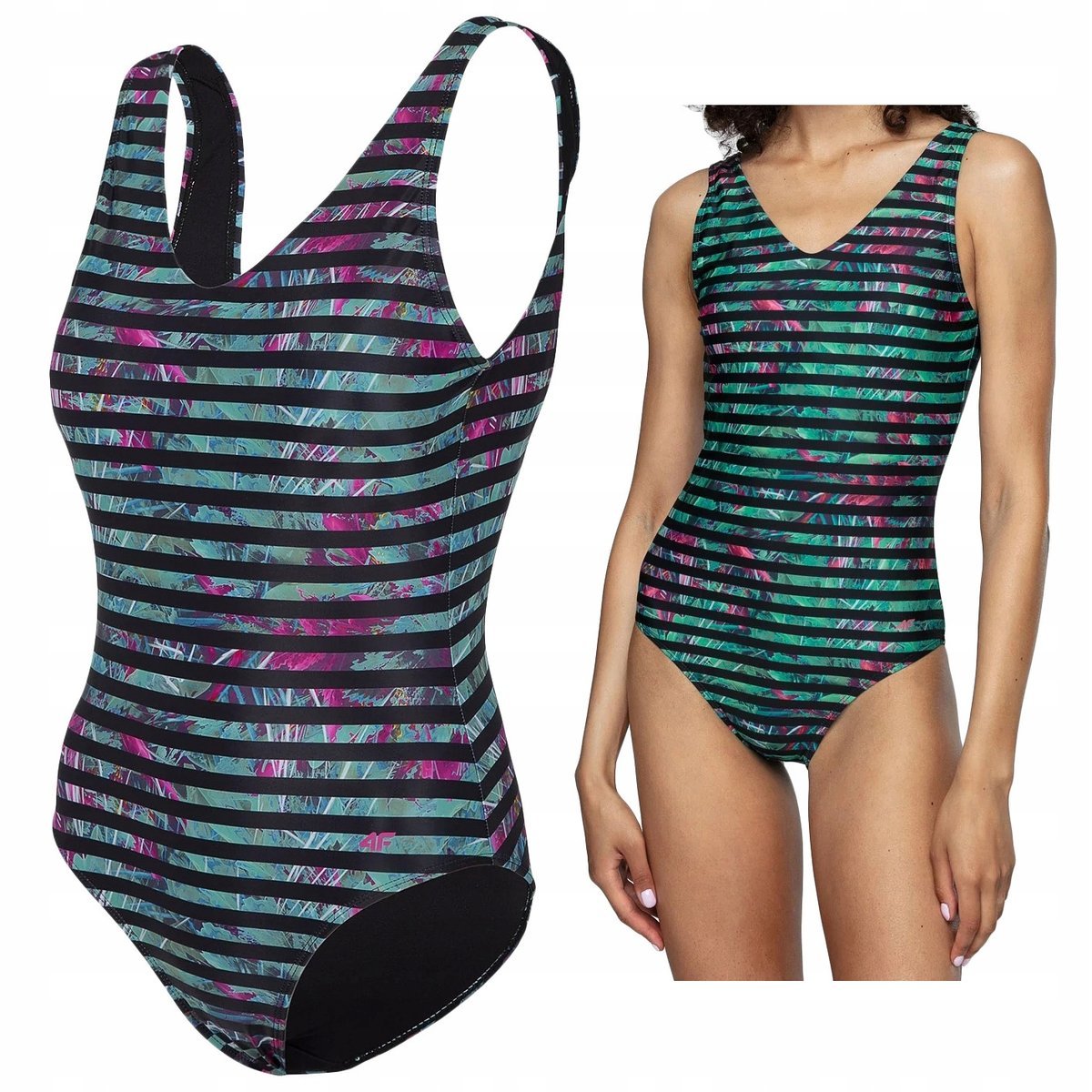 Strój Kąpielowy 4F Jednoczęściowy Kosp003 Xs