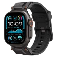 Akcesoria do smartwatchy - Pasek Opaska Spigen DuraPro Armor do Apple Watch 42-49mm - Czarny Black Edition - miniaturka - grafika 1