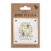 Zakładki do książek - If Ekslibris - zestaw naklejek - litera H - miniaturka - grafika 1