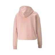 Bluzy damskie - PUMA Damska bluza z kapturem Power Tape, Kwarc różany, M - miniaturka - grafika 1