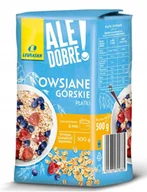 Płatki śniadaniowe i musli - LEWIATAN PŁATKI OWSIANE GÓRSKIE 500G - miniaturka - grafika 1